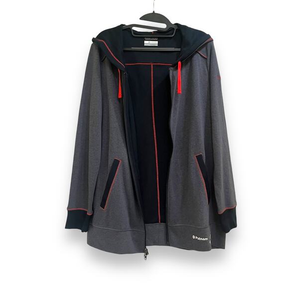 Columbia Omni Wick Putnam US Ski Team lightweight hoodie NWT - Picture 4 of 14